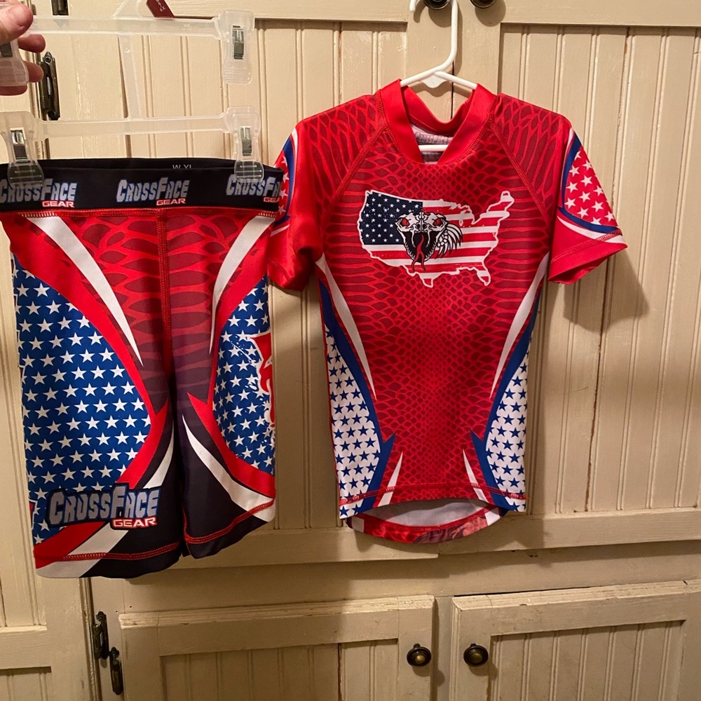 Boys crossfaced gear youth young size 6-8